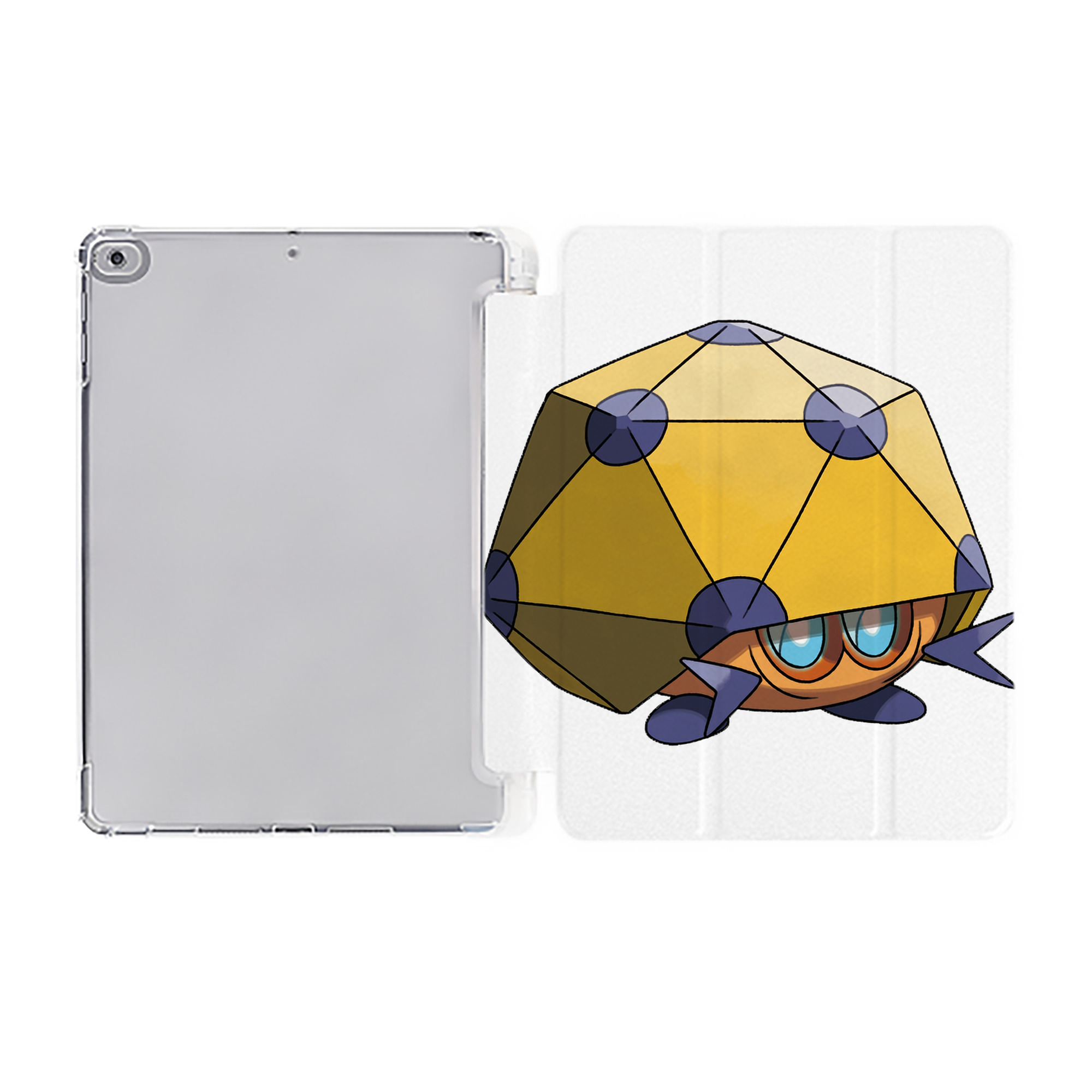 （画像用） ポケットモンスター Pokémon IPad ケース ペン収納付き 三つ折りスタンド PUレザー×シリコン 対応機種9.5/10.5/10.9インチ